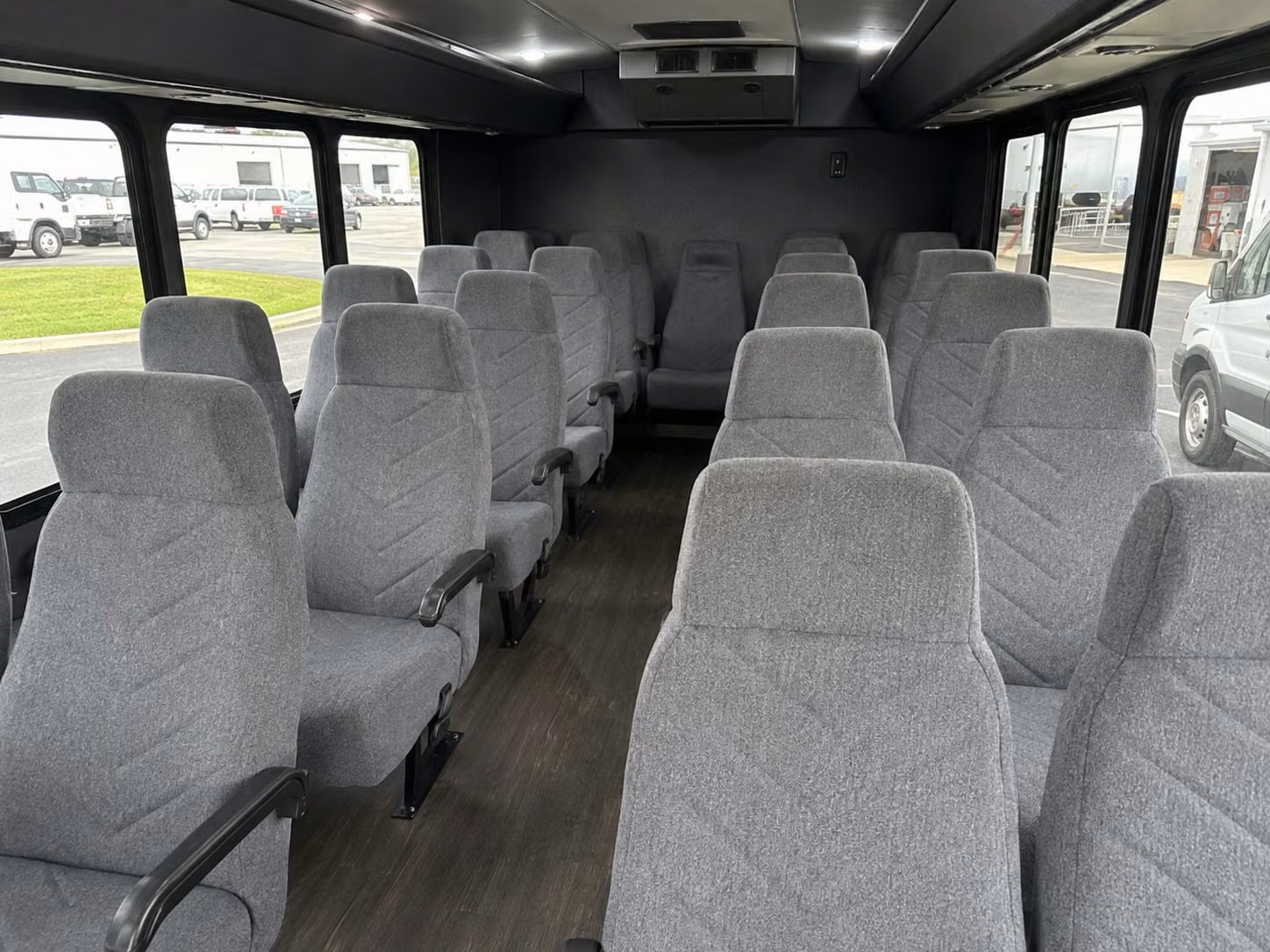 20 passenger minibus interior