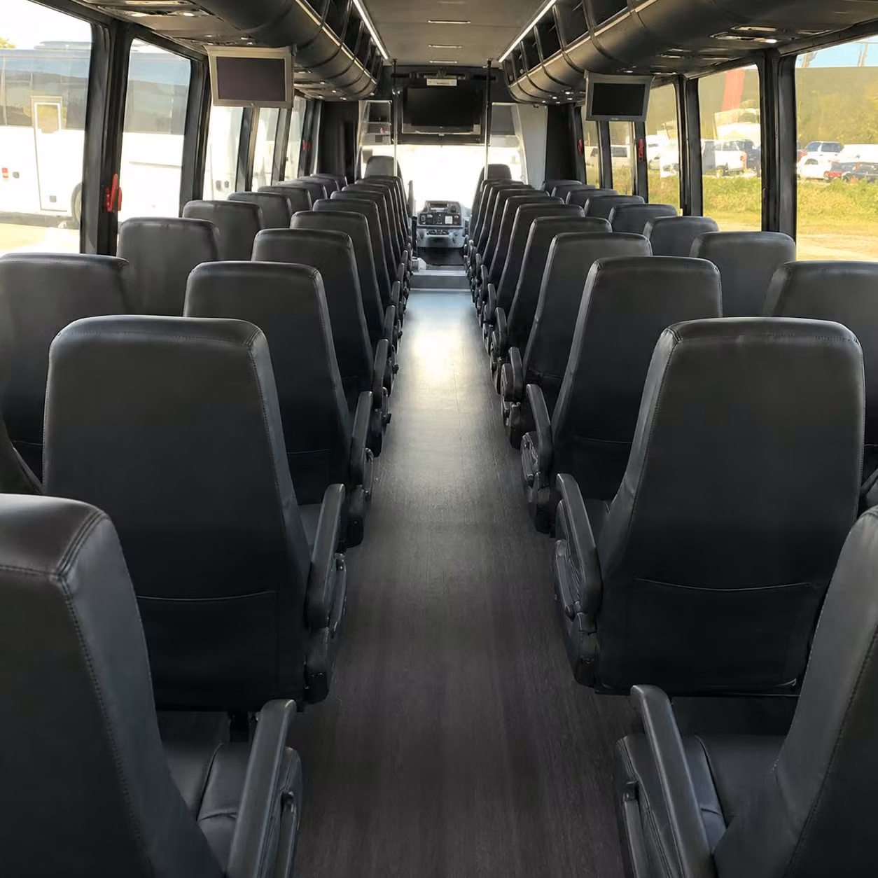 25 passenger minibus interior