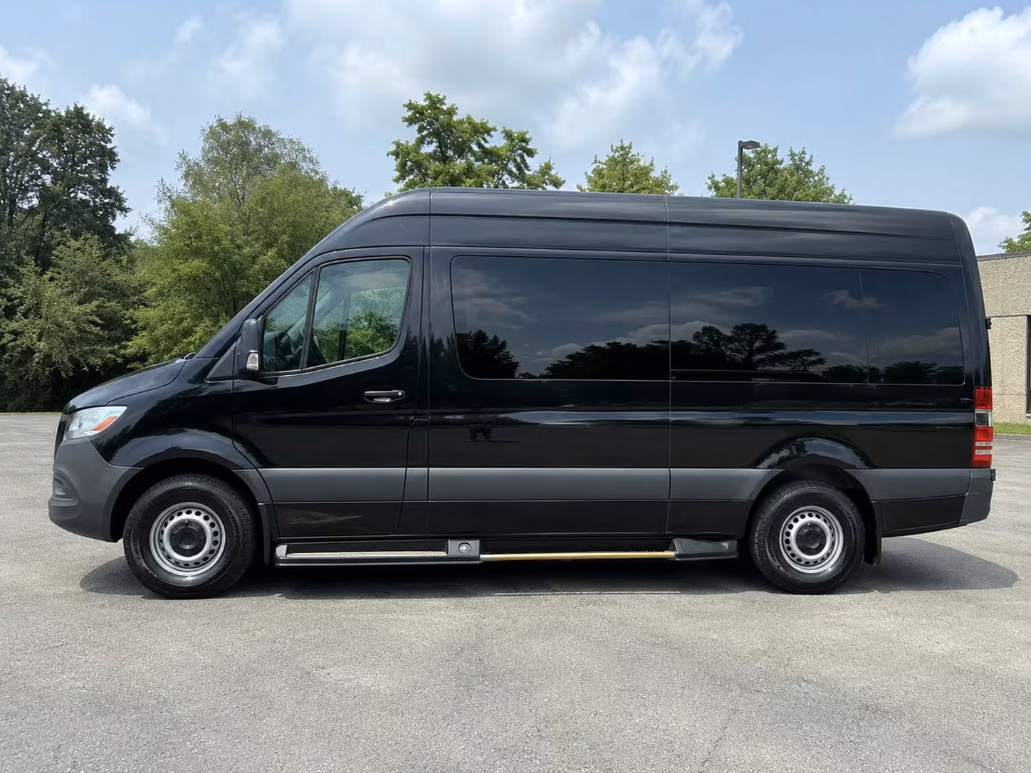sprinter van with driver